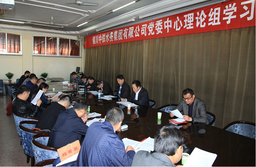 集团亚新网页版_亚新集团有限公司官网党委中心理论组召开第二次学习会